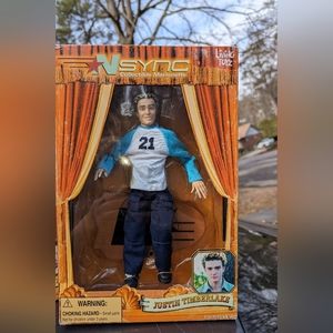 Justin Timberlake marionette doll